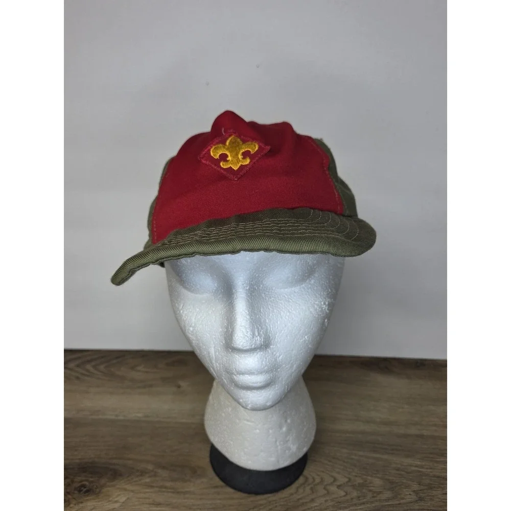 Vintage Boy Scouts Of America Snapback Hat Made In USA Embroidered